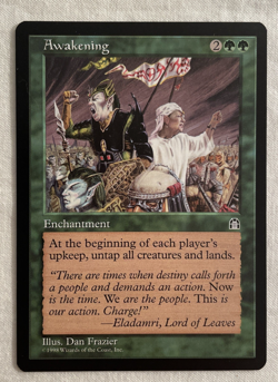 1x Awakening Stronghold MTG Magic the Gathering NM - Image 1