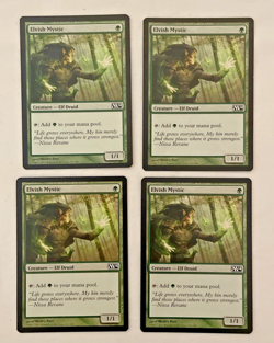 1x Elvish Mystic M14 Core Set 2014 MTG Magic the Gathering LP - Image 1