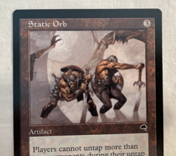 1x Static Orb Tempest MTG Magic the Gathering NM - Image 2