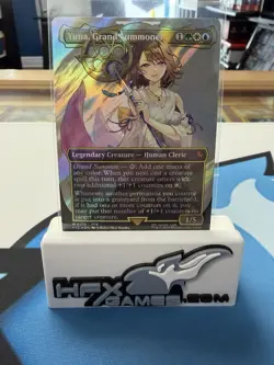 Yuna, Grand Summoner - Borderless - Surge Foil - Final Fantasy - Image 1