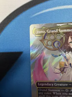 Yuna, Grand Summoner - Borderless - Surge Foil - Final Fantasy - Image 3