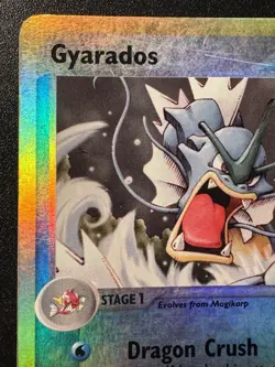 Gyarados 32/97 EX Dragon Pokemon Card Reverse Holo Foil Rare HP - Image 3