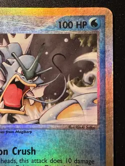 Gyarados 32/97 EX Dragon Pokemon Card Reverse Holo Foil Rare HP - Image 4