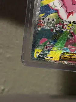 Pokemon Mega Meganium EX 272/217 Holo Rare ASC EN Mega Evolution Trading Card - Image 4