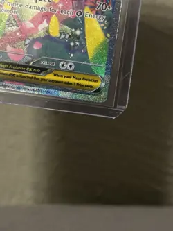 Pokemon Mega Meganium EX 272/217 Holo Rare ASC EN Mega Evolution Trading Card - Image 5