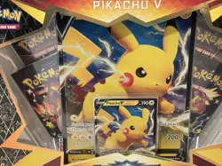 Pokemon TCG Shining Fates Collection Pikachu V - New/Factory Sealed Mint Rare - Image 5