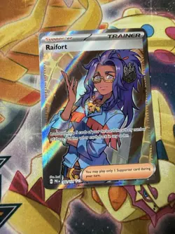 Raifort Holo Prismatic Evolutions Pokemon TCG Card 142/131 Ultra Rare NM - Image 1