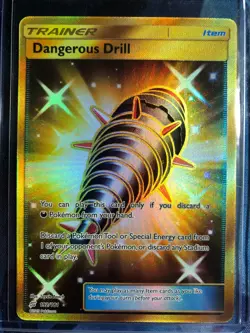 Pokemon DANGEROUS DRILL 192/181 - Team Up - SECRET RARE FULL ART - M/NM - Image 1