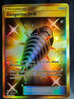 Pokemon DANGEROUS DRILL 192/181 - Team Up - SECRET RARE FULL ART - M/NM - Image 2
