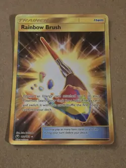 Rainbow Brush (Secret) Secret Rare SM - Celestial Storm 182/168 Pokemon TCG - Image 1