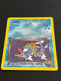 Dark Gyarados 8/82 - Team Rocket Pokemon Card - Holo HP - Image 3