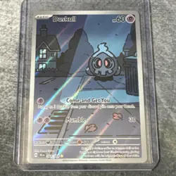 Pokemon Duskull 068/064 Illustration Rare Scarlet &Violet: Shrouded Fable NM - Image 1