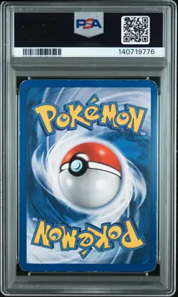 2000 Pokemon Team Rocket Holo Dark Charizard #4 PSA 4 - Image 2