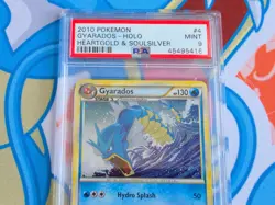 Gyarados - 2010 Pokemon Heart Gold & Soul Silver (HG & SS) #4 Holo - PSA 9 - Image 3