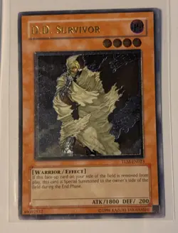 1996 Konami Yu-Gi-Oh Trading Card D.D. Survivor Near Mint YC1 - Image 1