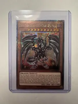 Red-Eyes Darkness Metal Dragon QCR RA03-EN212 Bonanza Yugioh! NM 1st Ed - Image 1