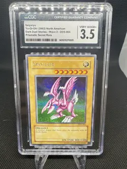Yu-Gi-Oh! Seiyaryu Dark Duel Stories DDS-004 Secret Rare - Image 1