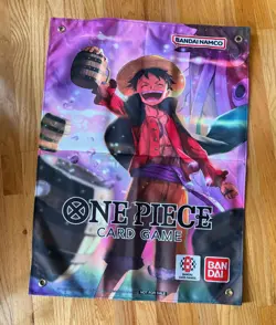 One Piece Card Game Bandai Official Promo Banner NEW UNUSED - Image 1