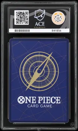 ACE 10 Monkey D Luffy OP07-109 One Piece Illustration Box AA Promo Graded Card - Image 2