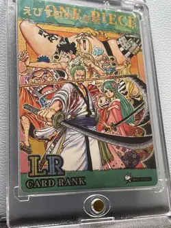 One Piece Full Art Ultra Premium OP02-LR07 Full Art Collectible Cards NM Zoro - Image 1