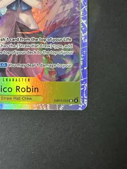 Nico Robin (055) EB03-055 Extra Booster: One Piece Heroines Edition Foil - Image 5