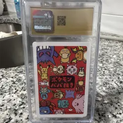 Pokemon Top Player Pokemon Playing Cards 2019 Old Maid Japanese CGC 10 - Image 2