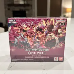 One Piece Card Game: OP-11 A Fist of Divine Speed English Booster Box New Sealed - Image 1