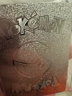 Pikachu Silver Foil Fan Art Vinyl Collector Pokemon Card HP80 076/073 - Image 3