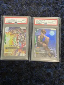 Gundam Card Game Heero Yui Wing Gundam Zero PSA 10 World Championship 2025 - Image 1