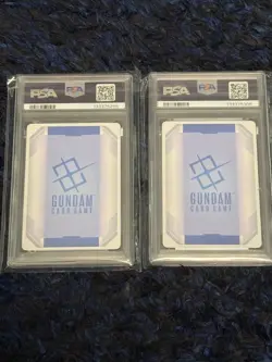 Gundam Card Game Heero Yui Wing Gundam Zero PSA 10 World Championship 2025 - Image 2