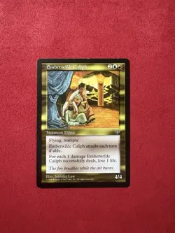 Emberwilde Caliph - Mirage Vintage Magic The Gathering MTG 90’s Classic Card - Image 1