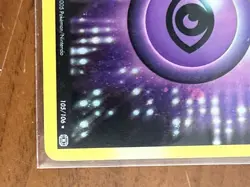 2005 Pokemon Psychic Energy Holo 105/106 EX Emerald Card - Image 2