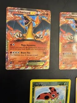 Pokemon Cards Lot of 5 #22 Rare Holos Damage please read view photos - Image 2
