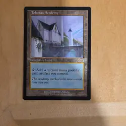 Wizards Tolarian Academy Legendary Land Urza's Saga Rare Regular #330 - Image 1