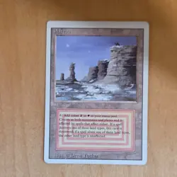 Wizards Plateau Land Revised Edition Rare Regular Drew Tucker - Image 1