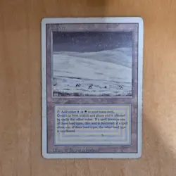 Wizards Tundra Land Revised Edition Rare Regular Jesper Myrfors - Image 1
