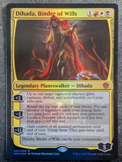 Dihada, Binder of Wills - Foil - Dominaria United Commander (MTG) - Image 1