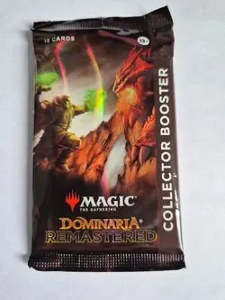 Dominaria Remastered Collector Booster Pack - MTG Magic the Gathering - Image 1