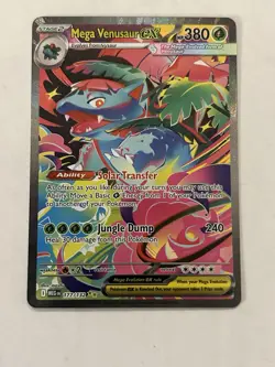 Mega Venusaur ex Special Illustration Rare 177/132 Pokemon TCG: Mega Evolution - Image 1