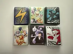 Pokemon TCG Various Sets ETB Deck Sleeves Sealed (Lot Of 6) - Image 1