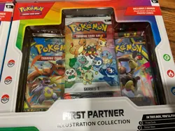 4x Pokemon TCG First Partner Illustration Collection Series 1 Box - Image 4