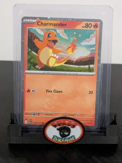 Pokemon Card 2025 CHARMANDER Cosmos Holo 020/217 Ascended Heroes NM/M - Image 1