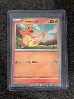 Pokemon Card 2025 CHARMANDER Cosmos Holo 020/217 Ascended Heroes NM/M - Image 2