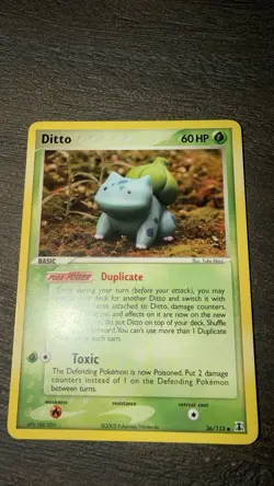 Pokemon Card - Ditto (Bulbasaur) Delta Species 36/113 Uncommon - Image 1