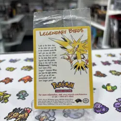 Pokemon Legendary Birds Black Star Promo Card Sealed - Articuno - Image 1