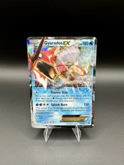 Pokemon: Gyarados EX XY BREAKpoint 26/122 Ultra Rare 2016 TCG LP - Image 1
