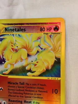 Ninetales 25/147 Aquapolis Reverse Holo Rare Near Mint NM Pokemon - Image 4