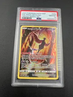 PSA 10 / Crown Zenith Promo / Galarian Articuno SWSH282 - Pokemon TCG - Image 1