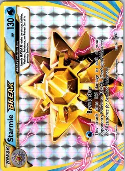 Starmie BREAK 32/108 XY - Evolutions Pokemon NM Holo - Image 1