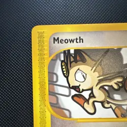 Pokemon TCG Meowth 121/165 Expedition Set Vintage LP+ - Image 2